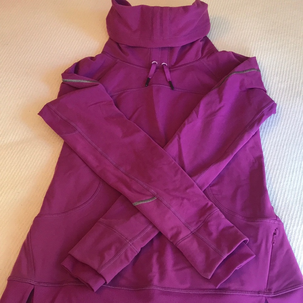 Pink Lululemon sweatshirt
